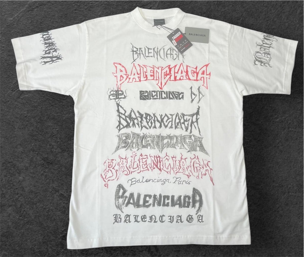 Balenciaga Multi Logo T-Shirt