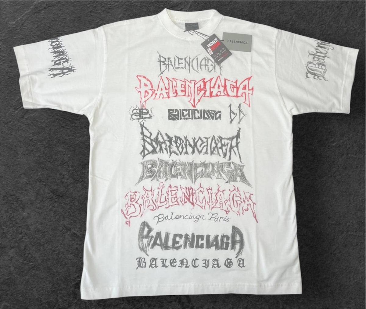 Balenciaga Multi Logo T-Shirt