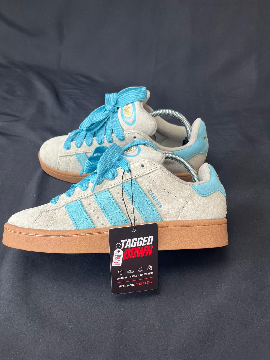 Adidas Campus 00s Grey Blue trainers UK Size 7