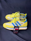Authentic Adidas SL 72 RS Yellow Blue trainers, brand new in the original box, UK Size 8.