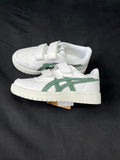 ASICS Japan S PS White Green toddler trainers UK Size 10 Brand New