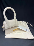 Jacquemus Le Chiquito Mini handbag in Light Greige, brand new with tags and original dust bag.