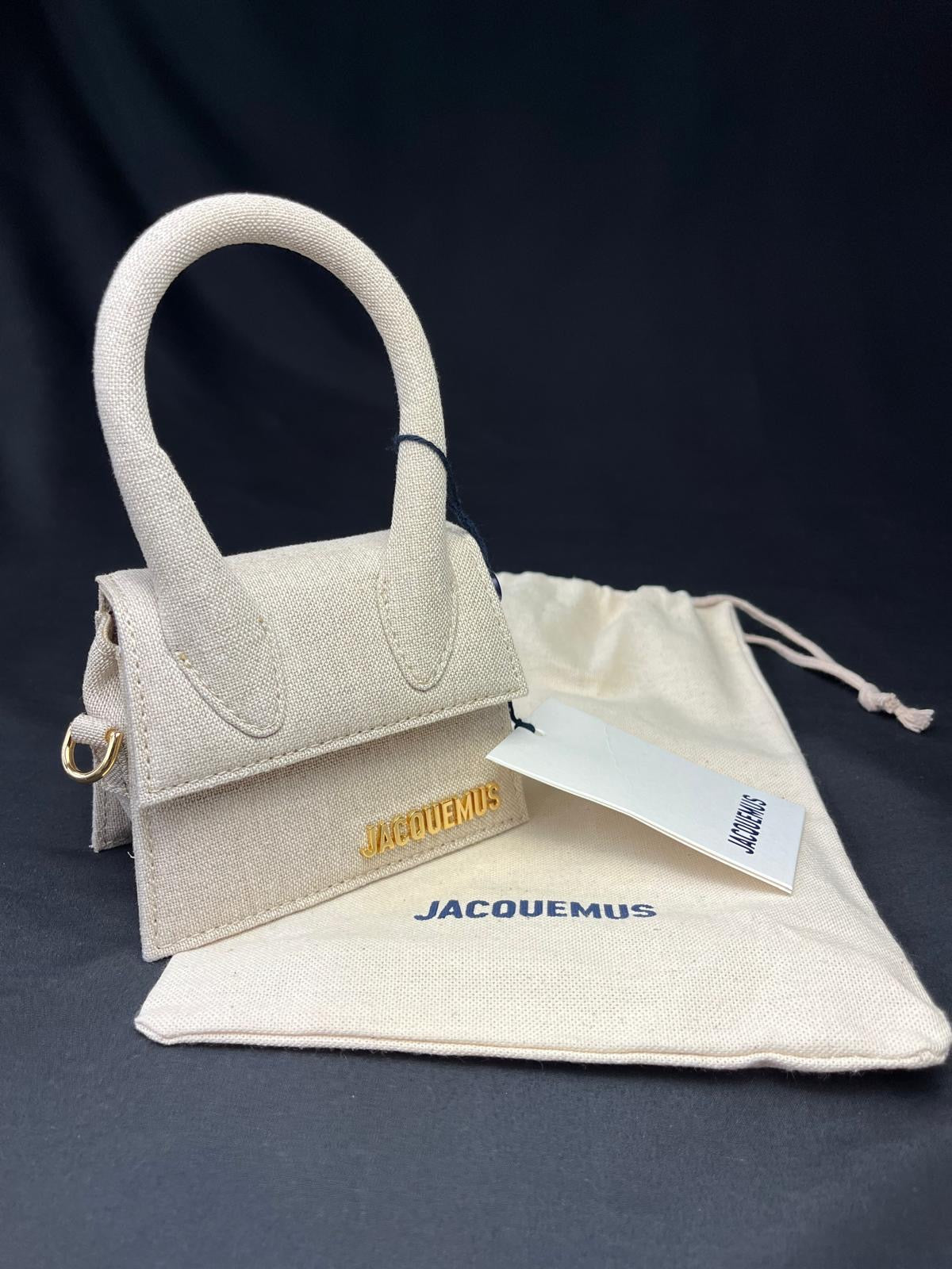 Jacquemus Le Chiquito Mini handbag in Light Greige, brand new with tags and original dust bag.
