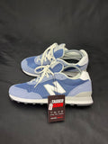 Authentic New Balance 574 Blue trainers, brand new in the original box.