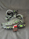 Nike Air Max Plus TN Black Green trainers UK Size 7