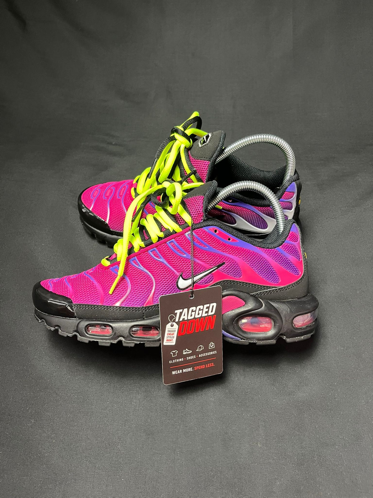 Nike Air Max Plus TN Hyper Pink Purple Volt trainers UK Size 5.5 brand new with original box.