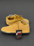 Nike Dunk Low Wheat trainers side profile in UK Size 7