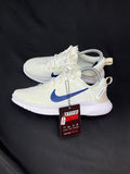 Nike Flex Experience Run trainers in White with Blue Nike Swoosh, brand new in the original box.